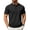 All Black, variant on Men's Knit Polo Shirt Short Sleeve Vintage Golf Shirt Lightweight Classic Fit Shirts