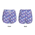thumbnail image 3 of Salouo flower Skull cartoon Print Women's 2 in 1 Running Shorts Double-Layer Shorts Athletic Workout Gym Yoga Shorts Running Shorts for Women-Medium, 3 of 7