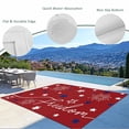 thumbnail image 6 of Outdoor Rug 5x7 ft Patriotic 4th of July Waterproof Outdoor Patio Rug Mat Non Slip Outside Area Rugs Carpet for RV,Camping,Porch,Deck,Pool,Balconybackyard,Red White Blue Stars Freedom Summer, 6 of 9
