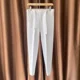 thumbnail image 3 of Pantalones de traje masculino con cinturón 9 Pantalones de verano negros recortados para hombre Ropa de diseñador de tela Reseñas de estilo coreano Muchos pantalones elegantes, 3 of 5