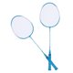 thumbnail image 1 of Raqueta De Bádminton Para Estudiantes De 2 Uds, Raqueta De Bádminton Dual Con Forma Encantadora, Práctica Para Niños Adultos Como Regalo De Ocio Y Entrenamiento Cergrey Azul, 1 of 8