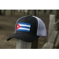 thumbnail image 3 of Cuba Flag Hat for Men and Women – La Bandera Cubana Snapback Trucker Baseball Cap by International Tie, 3 of 6