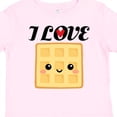 thumbnail image 4 of Inktastic Waffle Lover I Love Waffles Boys or Girls Toddler T-Shirt, 4 of 5