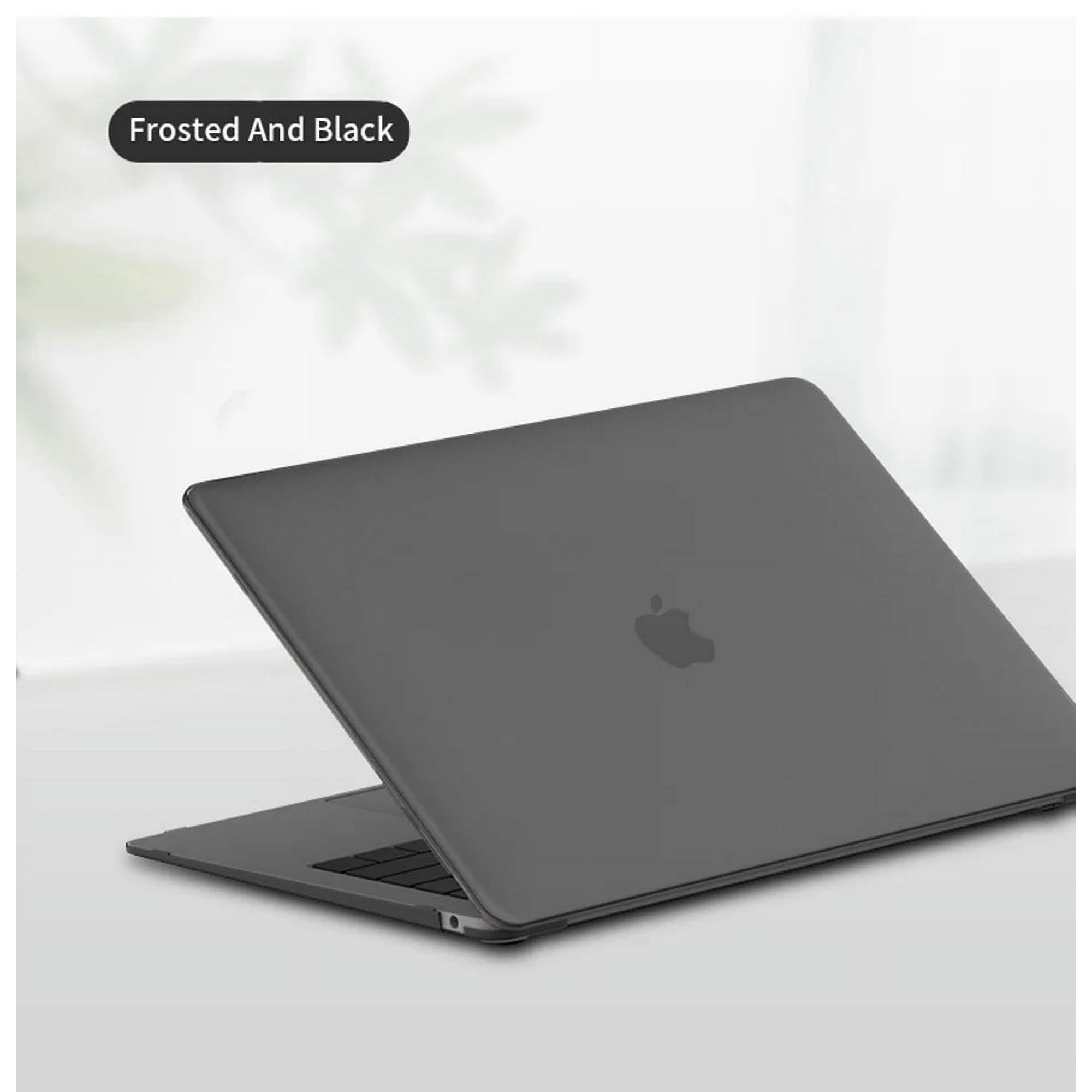 Matte Frosted Case Laptop Case for Apple MacBook 2021 Pro14 A2442 Pro16 A2485 Case For New Air 13 A2337 Pro 13 A2338 Cover Case frosted and black 13.3 Pro M1 A2338 Walmart