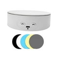 thumbnail image 3 of yuksok Rotating Display Stand Dia 13cm Rotary Turntable for Watches Figures Jewelry White, 3 of 9