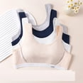 thumbnail image 6 of LYMAYTER Girls Training Bra Teens Cotton Sports Bra Teenage Wirefree Bralette U Shape Back Crop Tops Vest 13-18Y, 6 of 8