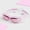 Electroplated Pink, variant on Nearsighted Anti-Fog Swim Goggles, UV Protection Mirrored Water Sport Goggles with Built-in Earplugs