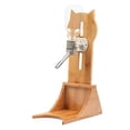 thumbnail image 3 of Botella de agua para mascotas con soporte Fuente de agua para perros y gatos Dispensador de agua estancado para mascotas Botella gris, 3 of 9