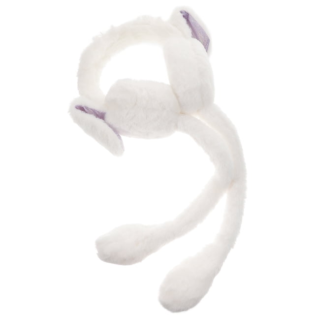 Shisuyan Earmuff Plush for Women Rabbit Ears 1Pcs Photo Prop Warmth