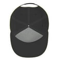 thumbnail image 5 of Gaeub Gold Shiny Flat Bill Snapback Hats Baseball Caps with Adjustable for Running Workouts and Outdoor Activities, 5 of 9