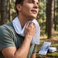 thumbnail image 4 of Cooling Towels for Hot Weather 10 Pack Disposable Microfiber Cooling Towels for Neck and Face Portable Cooling Gear for Gym Sports Outdoor Work, 4 of 5