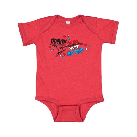 

Inktastic Rocking the Red White and Blue Gift Baby Boy or Baby Girl Bodysuit
