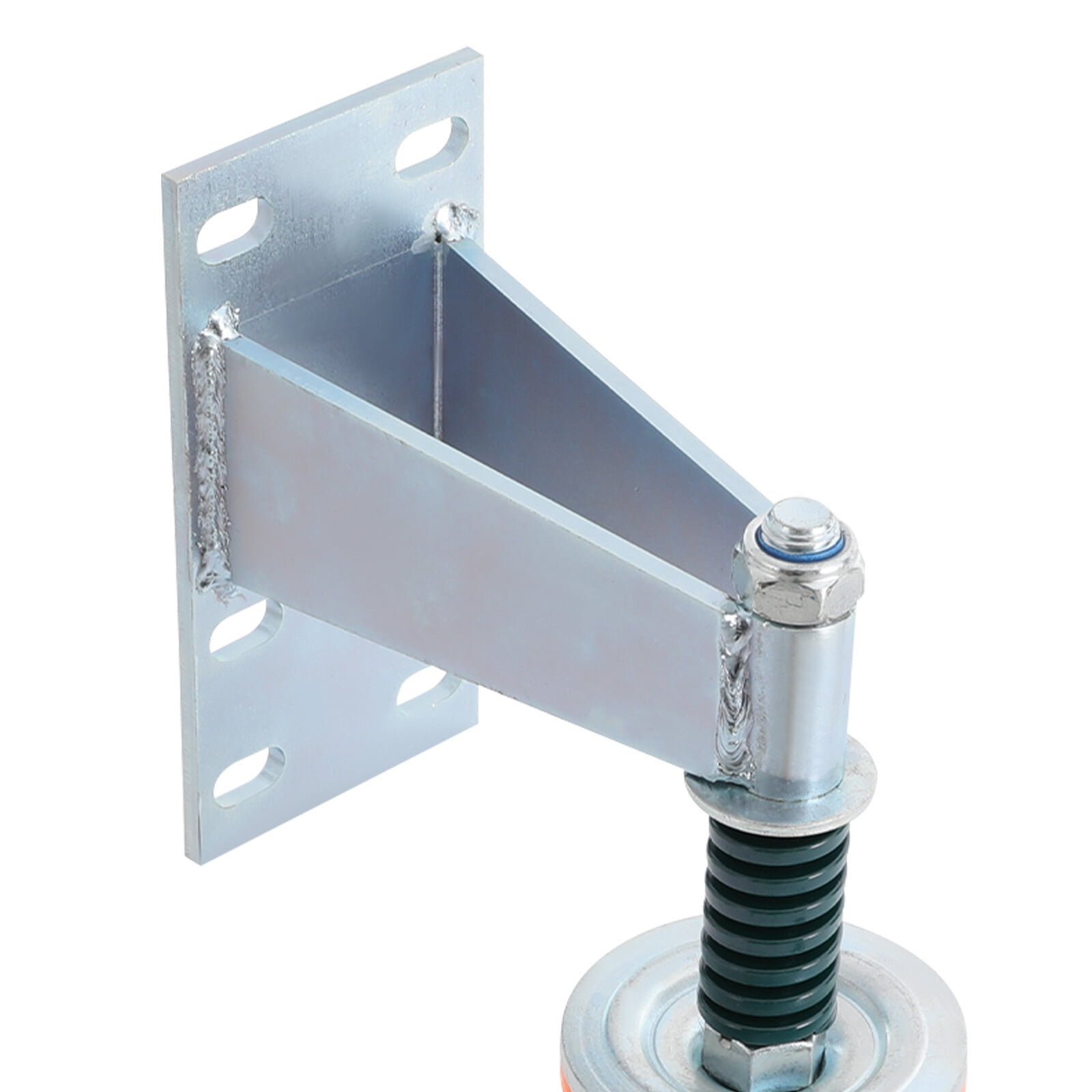 DENEST 8" Heavy Duty Gate Caster 360 Degree Rotation Spring Shock Absorption Gate Wheel 300kg Load Capacity