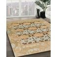 thumbnail image 2 of Ahgly Company Indoor Rectangle Abstract Brown Oriental Area Rugs, 6' x 9', 2 of 6
