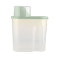 Kitchen 1.8L Transparent Plastic Storage Box Dry Dried Food Storage Box