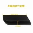 thumbnail image 2 of Leather Cover Fit for Honda Pilot 09-13 Armrest Synthethic (Rear Door Panel Armrest Cover, Black), 2 of 10