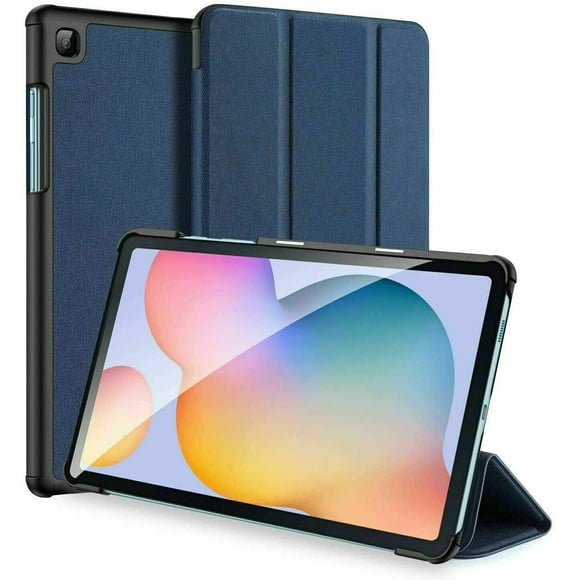 Supershield Étui Cas Samsung Galaxy Tab S9 Plus Tablette Smart Leather Stand Flip Étui - Bleu