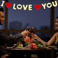 thumbnail image 4 of Fankiway Valentine'S Day Decoration Flag Flash Flower Decoration Party, 4 of 4