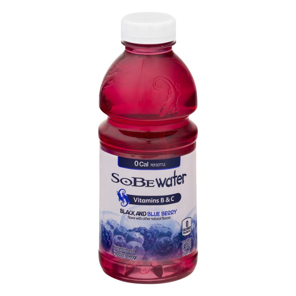 SoBe Water Black and Blue Berry, 20.0 FL OZ