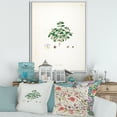 thumbnail image 2 of Designart 'Ancient Plant Life XIII' Farmhouse Framed Canvas Wall Art Print, 2 of 5