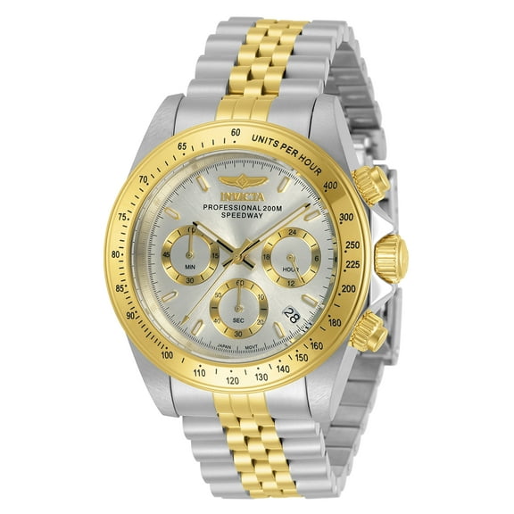 Invicta Men's 30991 Speedway Quartz Chronograph Silver Dial Watch