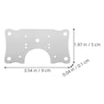 thumbnail image 2 of HEALEEP 8Ud Placas Para Arreglo De Bisagras De Puertas Con Reforzado En Inoxidable Plateado, 2 of 8