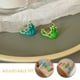 thumbnail image 5 of 2 adorables anillos de rana ajustables para mujer, joyas con temática de animales, anillos abiertos a juego y decoración única, 5 of 7
