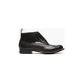 thumbnail image 2 of Stacy Adams Madison Spectator Spat Cap Toe Demi Boot Two Tone Black 00109-001, 2 of 7