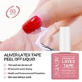 thumbnail image 3 of Aliver Nail Art Latex Tape Peel Off Liquid, Anti-overflow Peel Off Polish Glue, Finger Skin Protected, Spill-proof Glue for Nail 15ml, 3 of 10