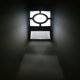 thumbnail image 3 of Luz de pared solar, iluminación de paisaje exterior, impermeable 2Led, luz blanca positiva esquí esquí Gafas de esquí, 3 of 5