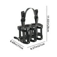 thumbnail image 3 of ZPAQI Bicycles Beer Carrier Holder Beer Bottle Carrier Folding Bottle Carring Bag, 3 of 11