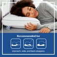 thumbnail image 4 of Sealy Essentials Memory Foam Bed Pillow, Standard, Adult, 4 of 9