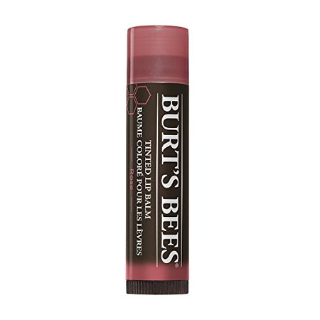 Burt's Bees Tinted Lip Balm Rose,0.15 oz (Best Drugstore Tinted Lip Balm)