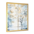 thumbnail image 2 of Designart "Forest View from Blue and White Window" Farm Framed Wall Art - Country Grey Farm Windows Living Room Framed Canvas Art, 2 of 6