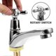 thumbnail image 2 of 1 Pair Bathroom Sink Faucets Modern Sink Faucet Single Handle Bathroom Faucet (Cold Type, Hot Type) p20241126315, 2 of 4