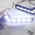 thumbnail image 3 of 2 Pcs 12V Car Daytime Running Lights Universal Auto Front Fog Lamp Turn Signal LED Lights;2 Pcs 12V Car Daytime Running Lights Universal Auto Front Fog Lamp, 3 of 6