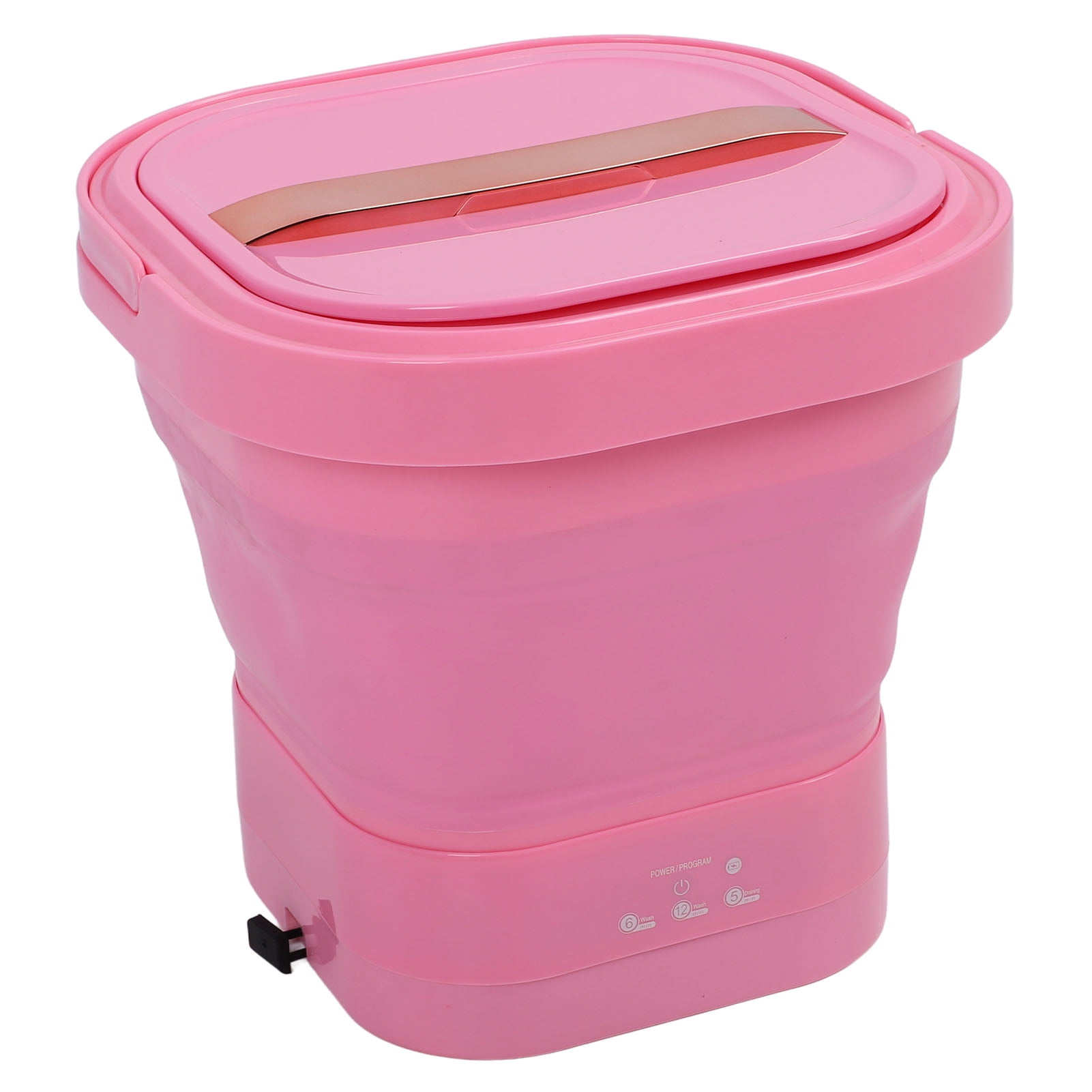 Mini Portable Bucket Washer, Folding Washing Machine, Fast Cleaning and Dewatering Compact Rechargeable Mini Washer and Spin Dryer for Socks, Underwear, T Shirts, Towels