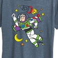 thumbnail image 3 of Toy Story - Spaced Out - Women's Short Sleeve Graphic T-Shirt, 3 of 5