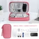 thumbnail image 5 of Organizador electrónico FYY Bolsa de viaje impermeable rosa, 5 of 6