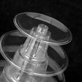thumbnail image 3 of 6 Tiers Round Macaron Tower Cake Stand, Plastic Tiered Cupcake Dessert Display Rack Display, 3 of 4