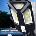 thumbnail image 4 of Naiovety Luz con Sensor Solar para exteriores, resistente al agua, diseño de escena, lámparas montadas en la pared, sensor de cuerpo, patio, jardín, Iluminación y accesorios Lámpara led Naiovety HA073772-01, 4 of 6