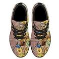 thumbnail image 2 of Every Day Is A New Beginning Highland Cow Sunflower Shoes Sneakers Black Size 9.5, 2 of 7
