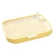 thumbnail image 4 of Soporte para almohadilla de entrenamiento para perros, bandeja de arena antisalpicaduras con rejillas de malla. Amarillo, 4 of 9