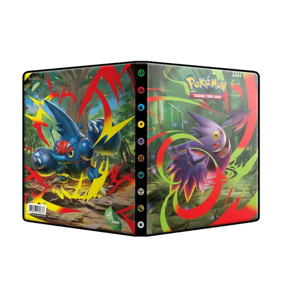 ULTRA PRO POKEMON PORTFOLIO: MEGA-EVOLUTIONS: SET 2 PHANTASMAL FLAMES 4-POCKET PORTFOLIO