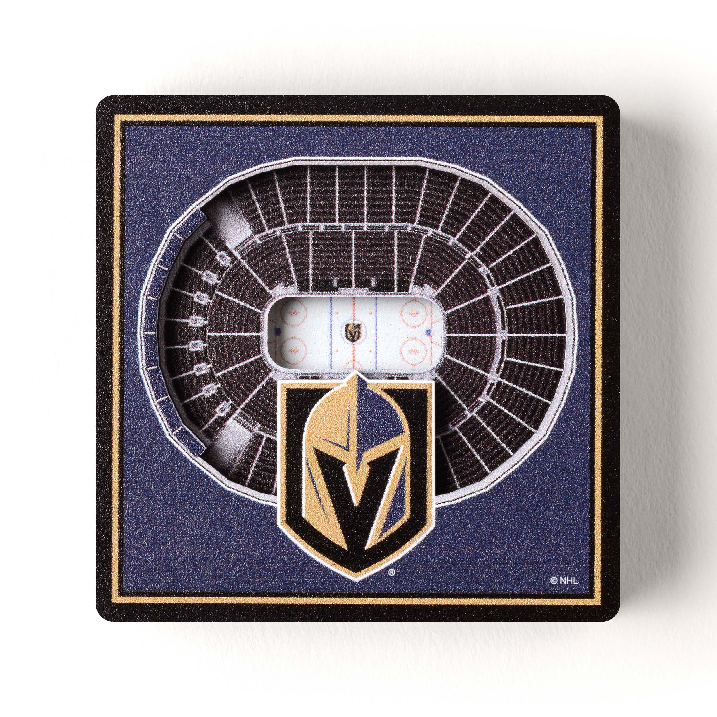 YouTheFan NHL Vegas Golden Knights 3D StadiumView Magnet