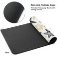 thumbnail image 3 of Large Keyboard Mouse Mat, Desk Pad Protector Summer Starfish Marine Waterproof Non-Slip Rubber Base Mousepad with Stitched Edges 31.5x11.8, 3 of 6
