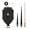 726 black red, variant on Create Wall Clock with Pendulum Clockwork and Elegant Metal Pointers Clock Movement for Creating Wall Clock