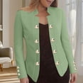 thumbnail image 5 of iHPH7 Womens Jackets Dressy Casual Lightweight Cardigans for Women Open Front Cardigan for Women Fall Clothes Fitted Cardigans for Women Light Jackets for Women's Fashion Light Green 4XL, 5 of 8