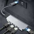 thumbnail image 4 of Station d'Extension Multiport avec Emplacements HDMI et SD, Conception en Alliage d'Aluminium pour Portables et Tablettes avec Transfert de Données, 4 of 7