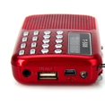 thumbnail image 4 of Mini Radio portátil, Radio Fm portátil, compatible con reproductor de música Mp3, Usb, Tf, para exteriores, 4 of 5